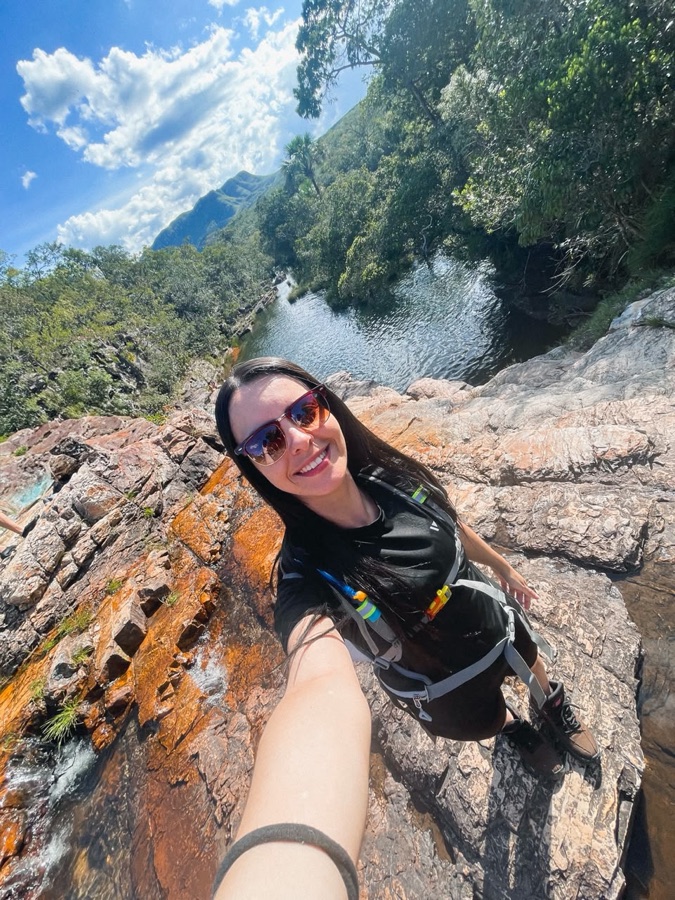 Laryssa na Chapada dos Veadeiros