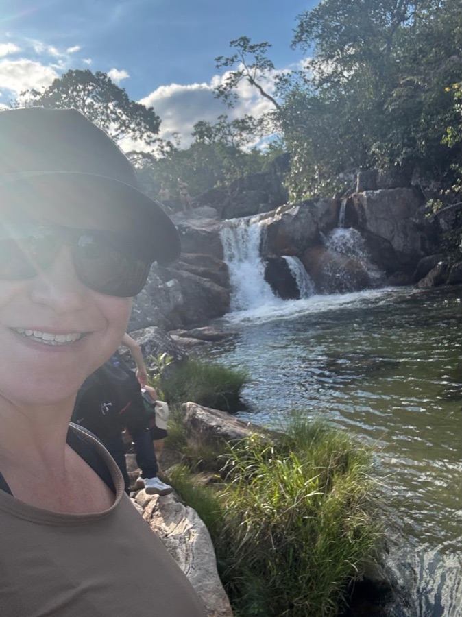 Melissa na Chapada dos Veadeiros