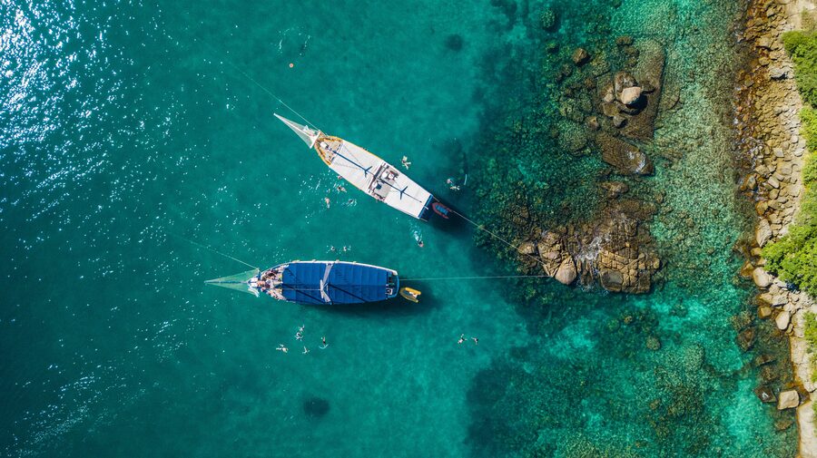 Lagoa Azul / Ilha dos Cocos